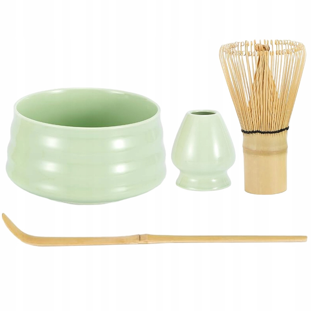 Dárkový Čaj Matcha Matchy Šálek Metla Podstavec Lžička 4KS