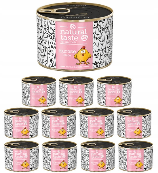 Dolina Noteci Natural Taste kuře Blade 12x185g