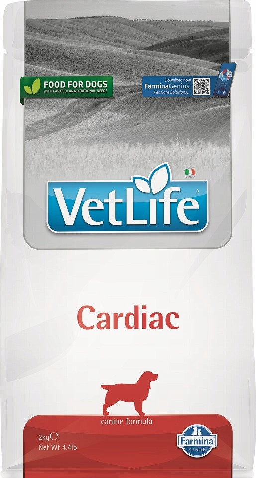 Farmina Vet Life Dog Cardiac krmivo pro psy se srdečními problémy 2 kg