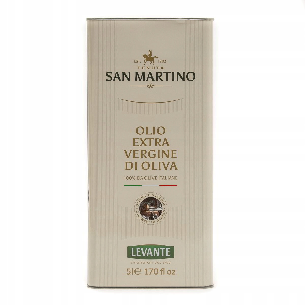 Extra panenský olivový olej Levante 5000 ml