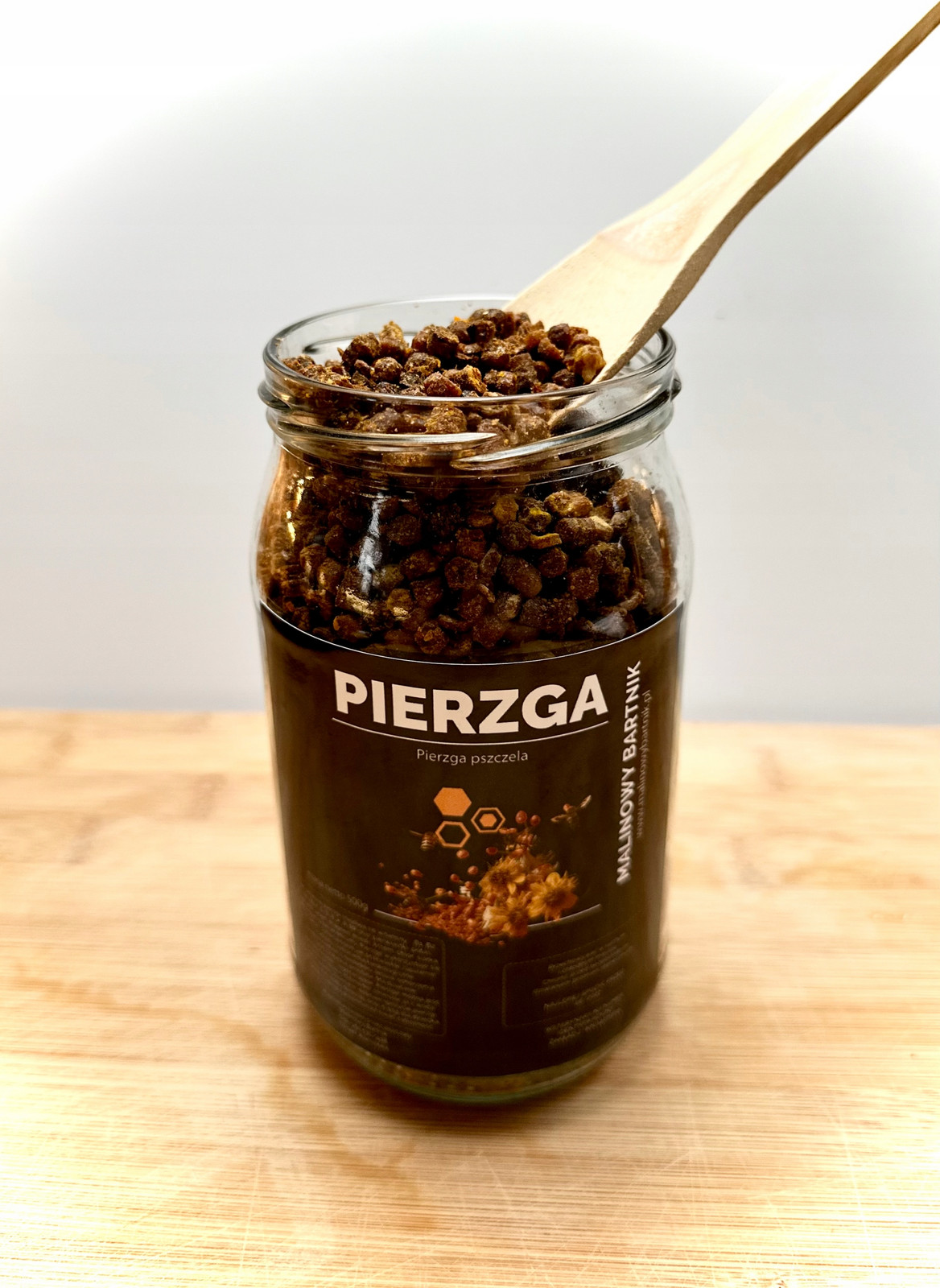 Perga Včelí 500g Čerstvá ve sklenici z vlastního včelína