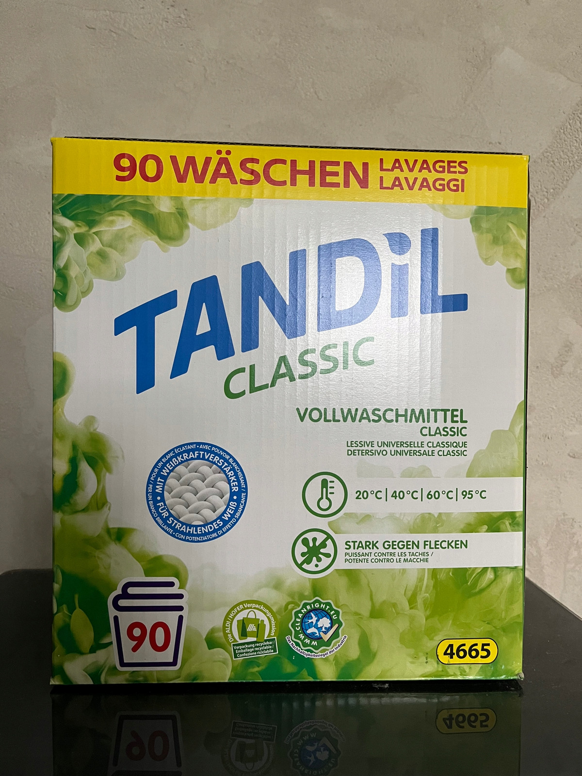 Tandil prášek na bílé prádlo 90 praní