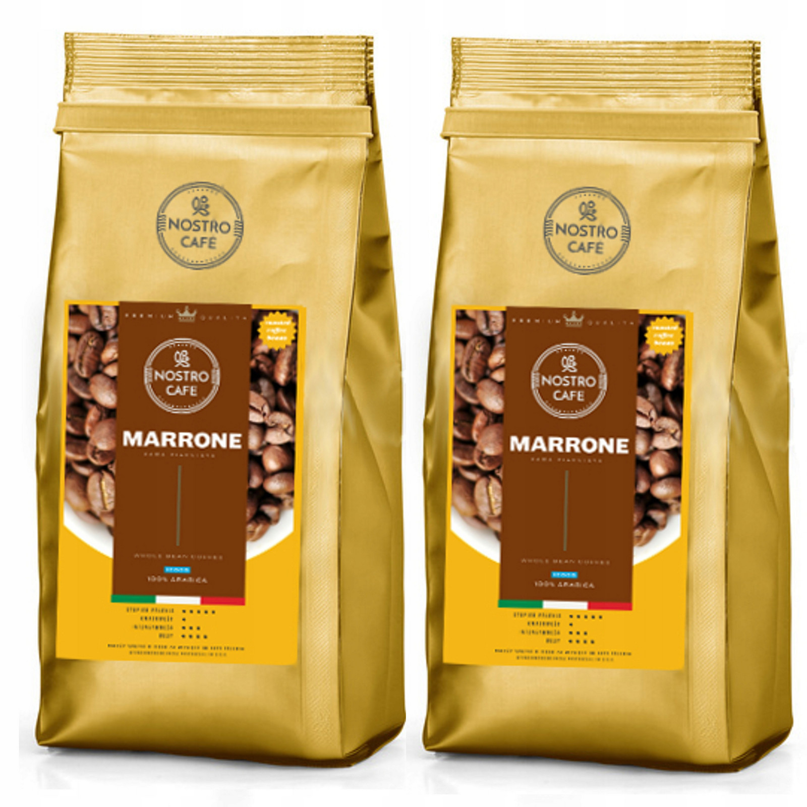 Káva Zrnková Marrone 2KG Arabika 100%