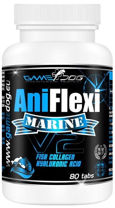 Game Dog AniFlexi Marine V2 pro psa pohyblivost flexibilita na klouby 80 tabl