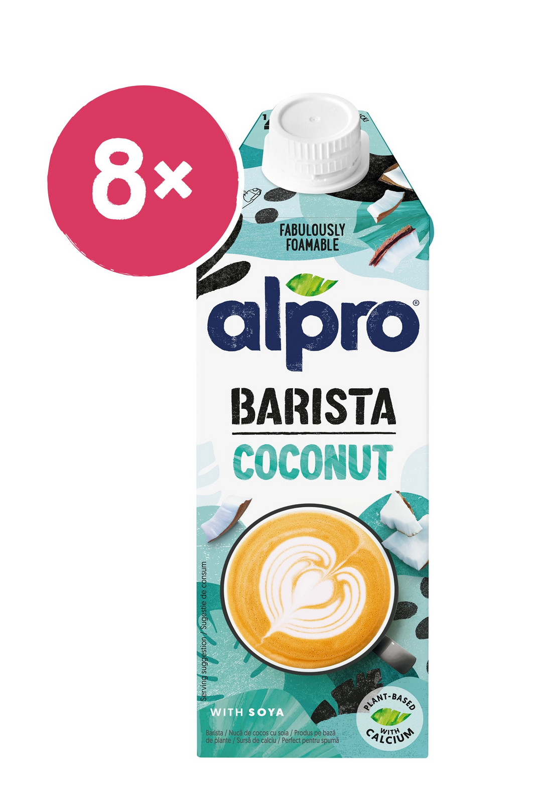 Alpro Alpro Barista Sójovo-Kokosový Nápoj 8x750ml