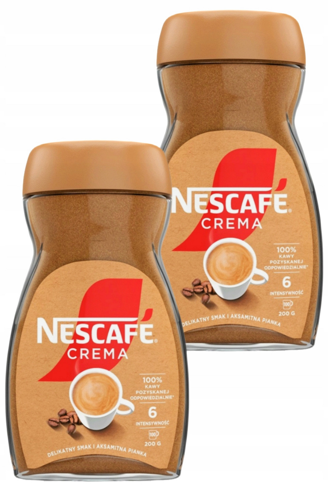 Káva rozpustná Nescafe Crema 200 g
