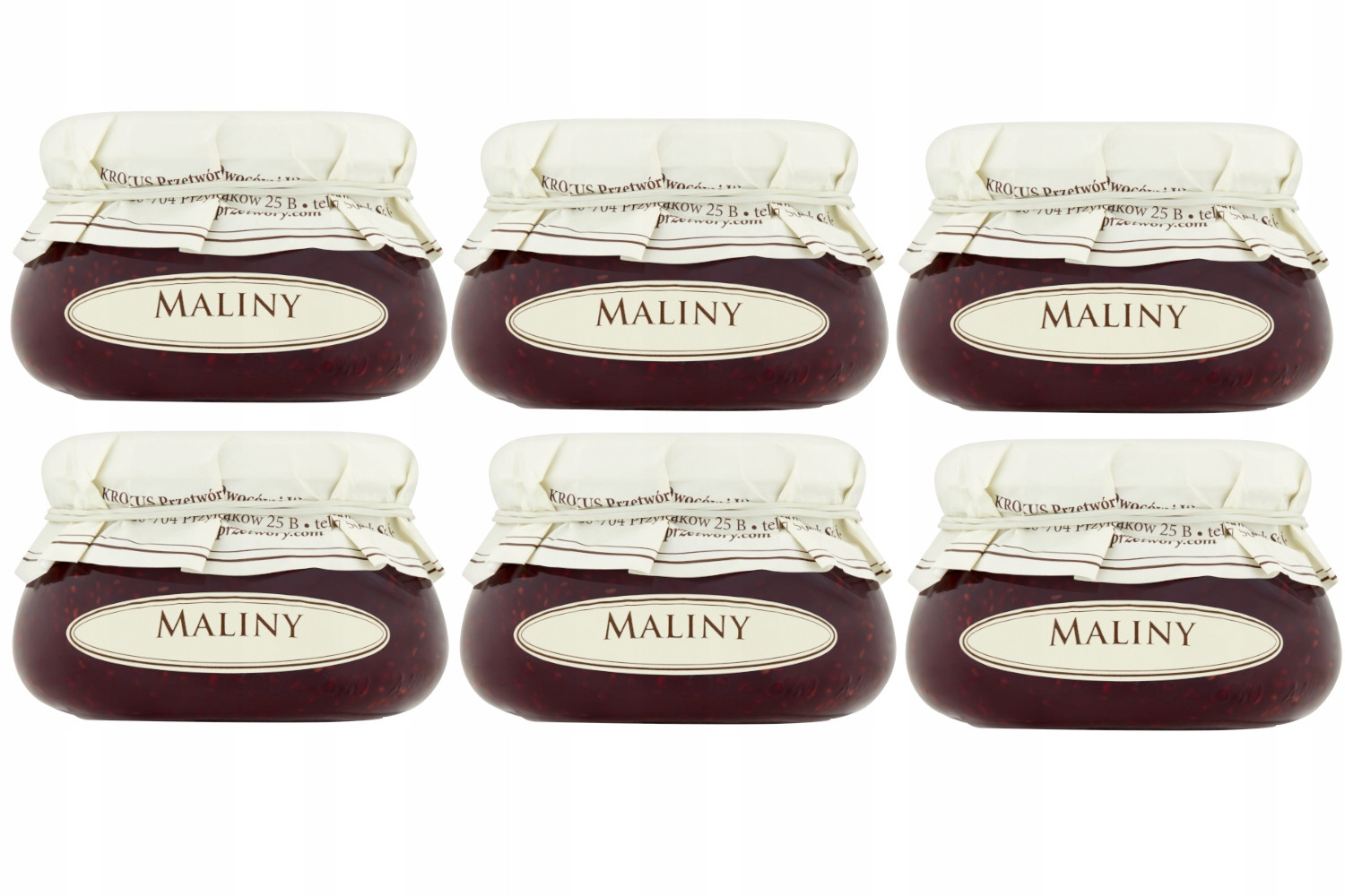 Sada 6X320G Malinová Konfitura Krokus