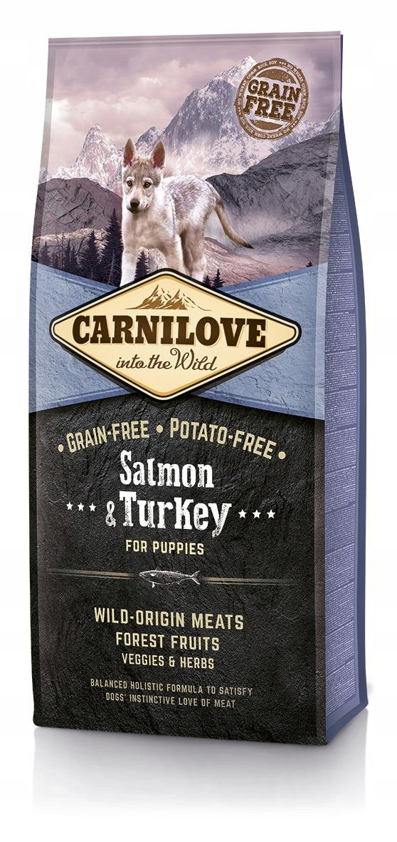 Carnilove Puppy Salmon Turkey losos a krůta 4 kg