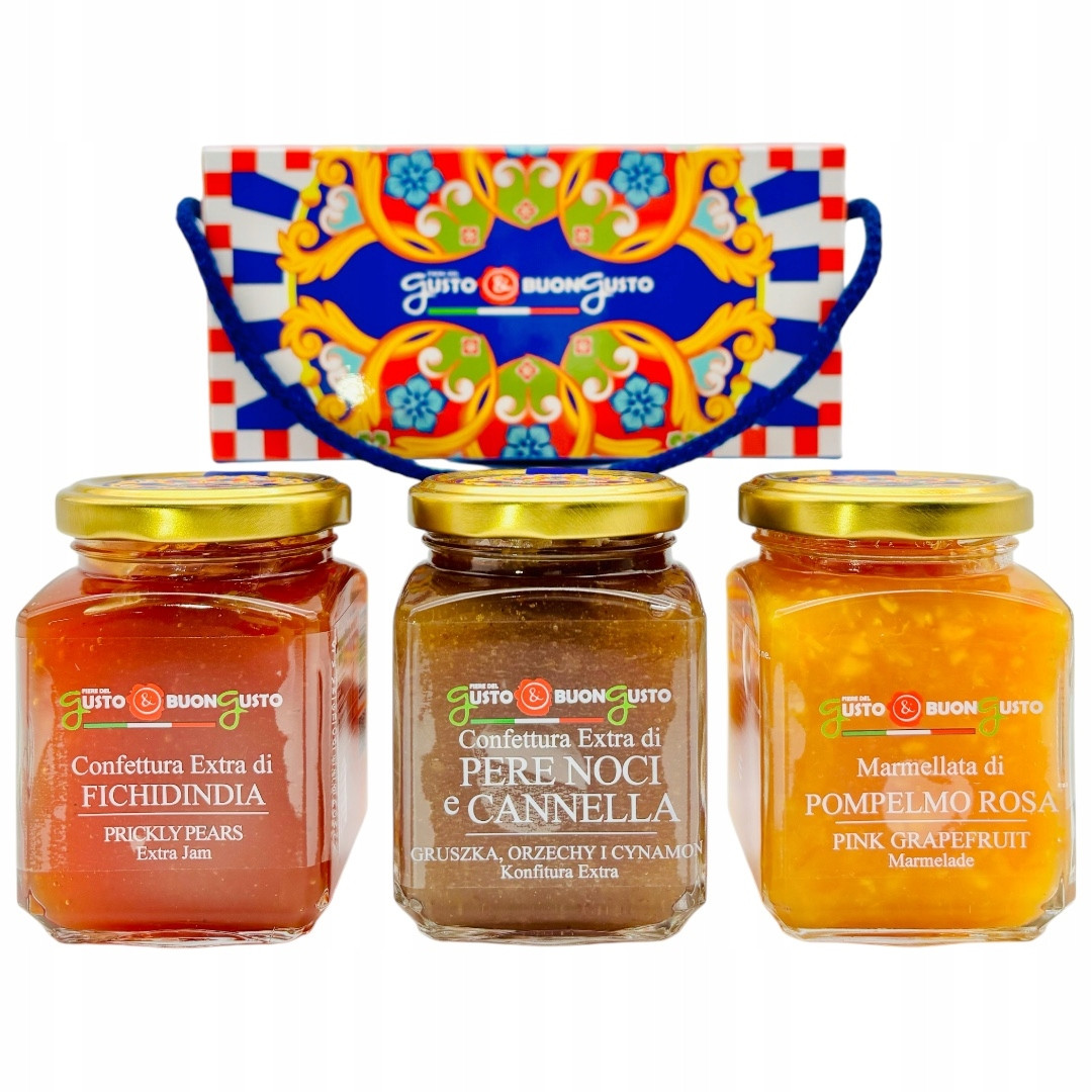 Sada – 3x Zavařeniny 2. vydání – přímo z Itálie!