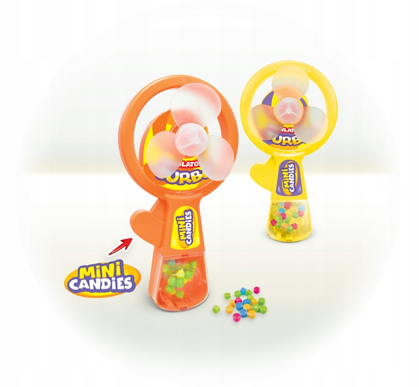 Turboventilátor Mini Candy Johny Bee 12 kusů
