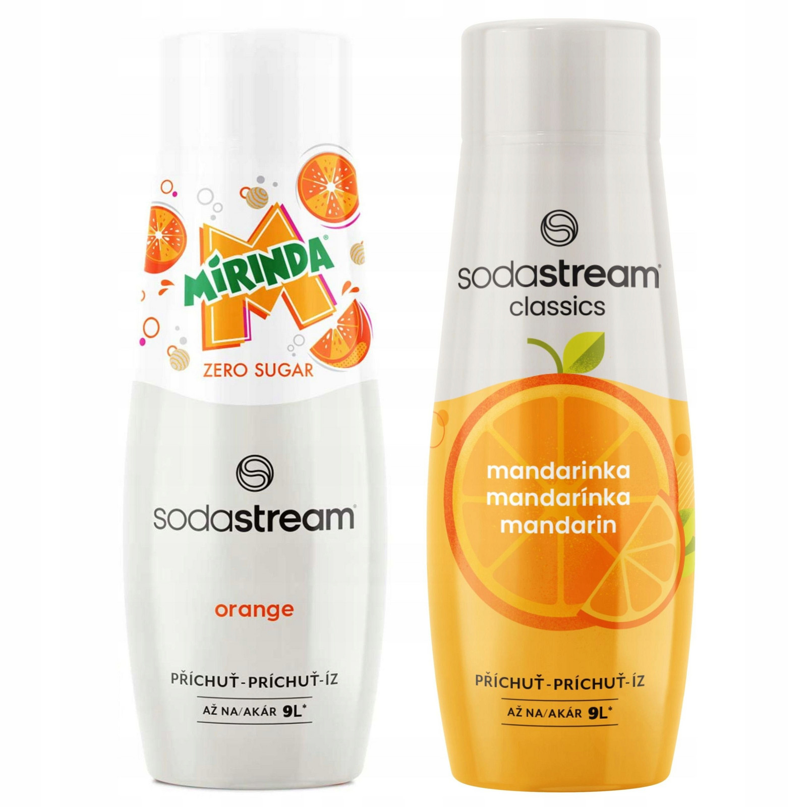 Sirup koncentrát šťáva do saturátoru SodaStream Mirinda Zero Mandarinka