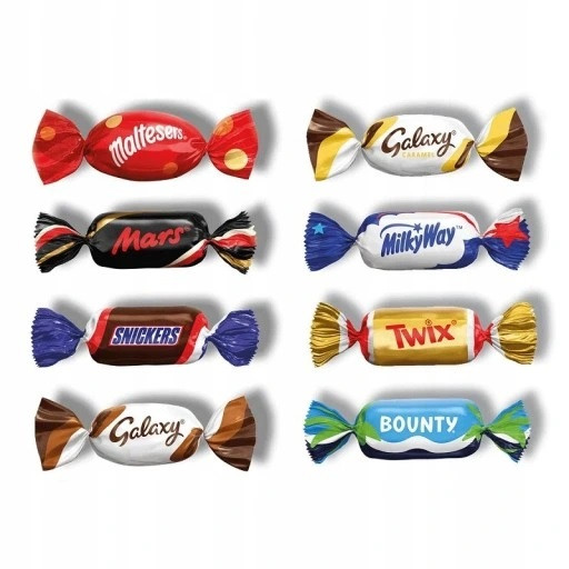 Celebrations Mix Bonbóny Snickers Twix Mars Milky Way Bounty 1435g 150 ks