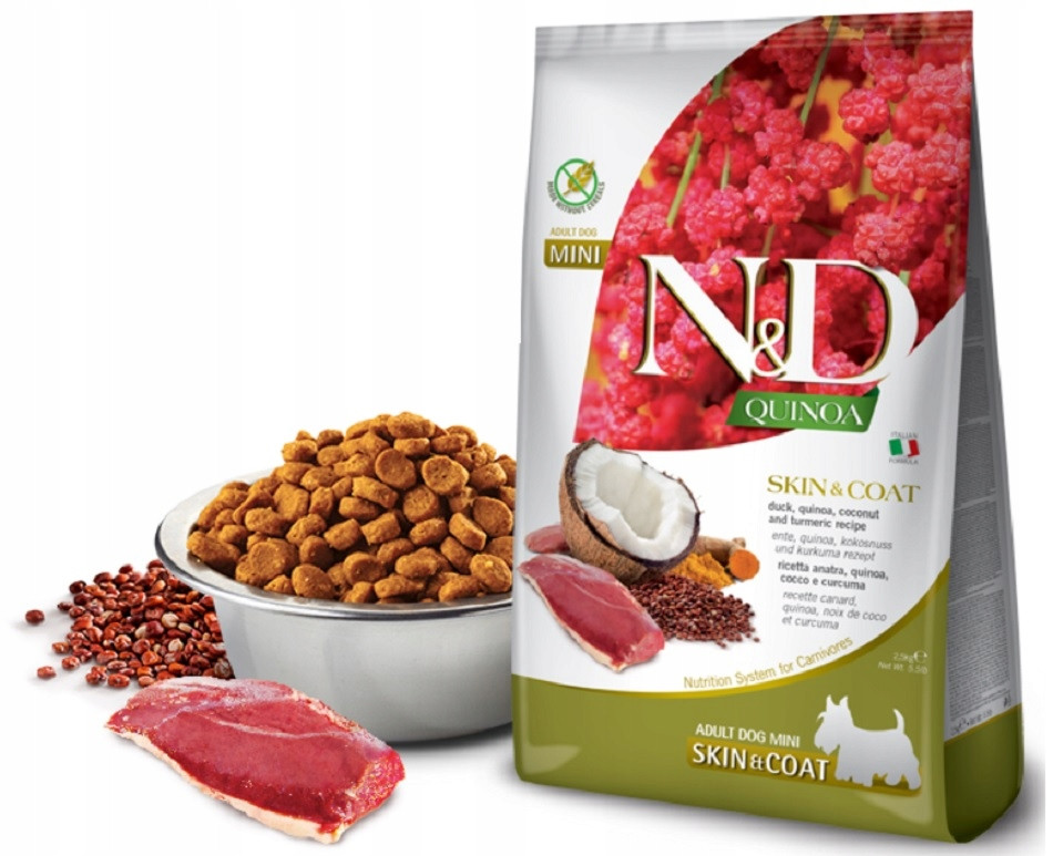 Nd Quinoa Skin Coat Duck Mini Adult 7kg