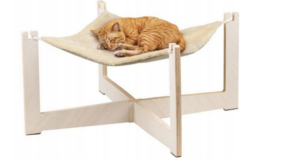 Houpací síť Pro Kočky Zoofari s oboustrannou skládací podložkou, měkká, 6 kg