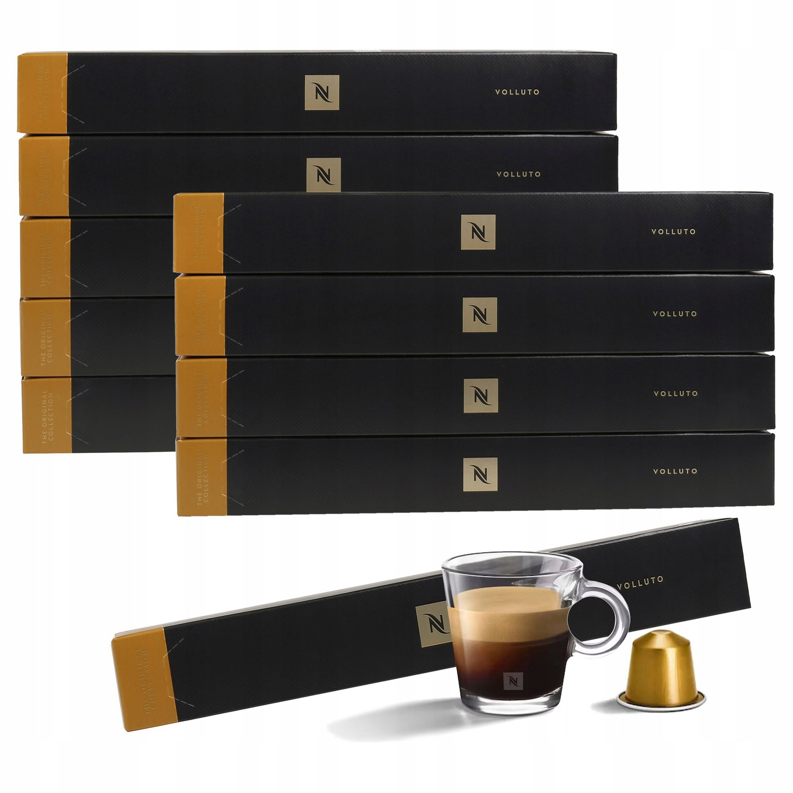 Káva v kapslích s příchutí Volluto Nespresso 100 kapslí