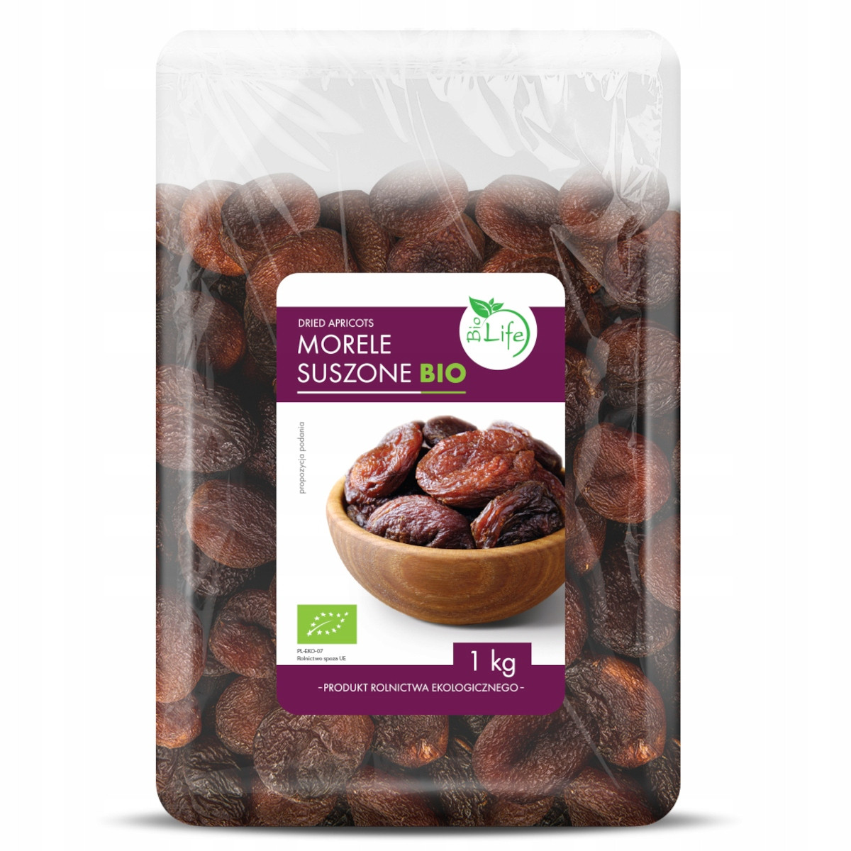 Sušené meruňky Biolife bio Bio Eko 1kg