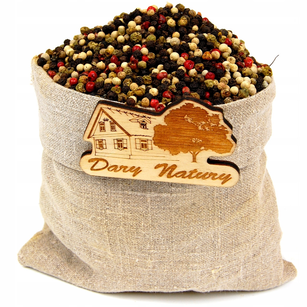 Pepř barevný zrnitý 500g Dary Natury