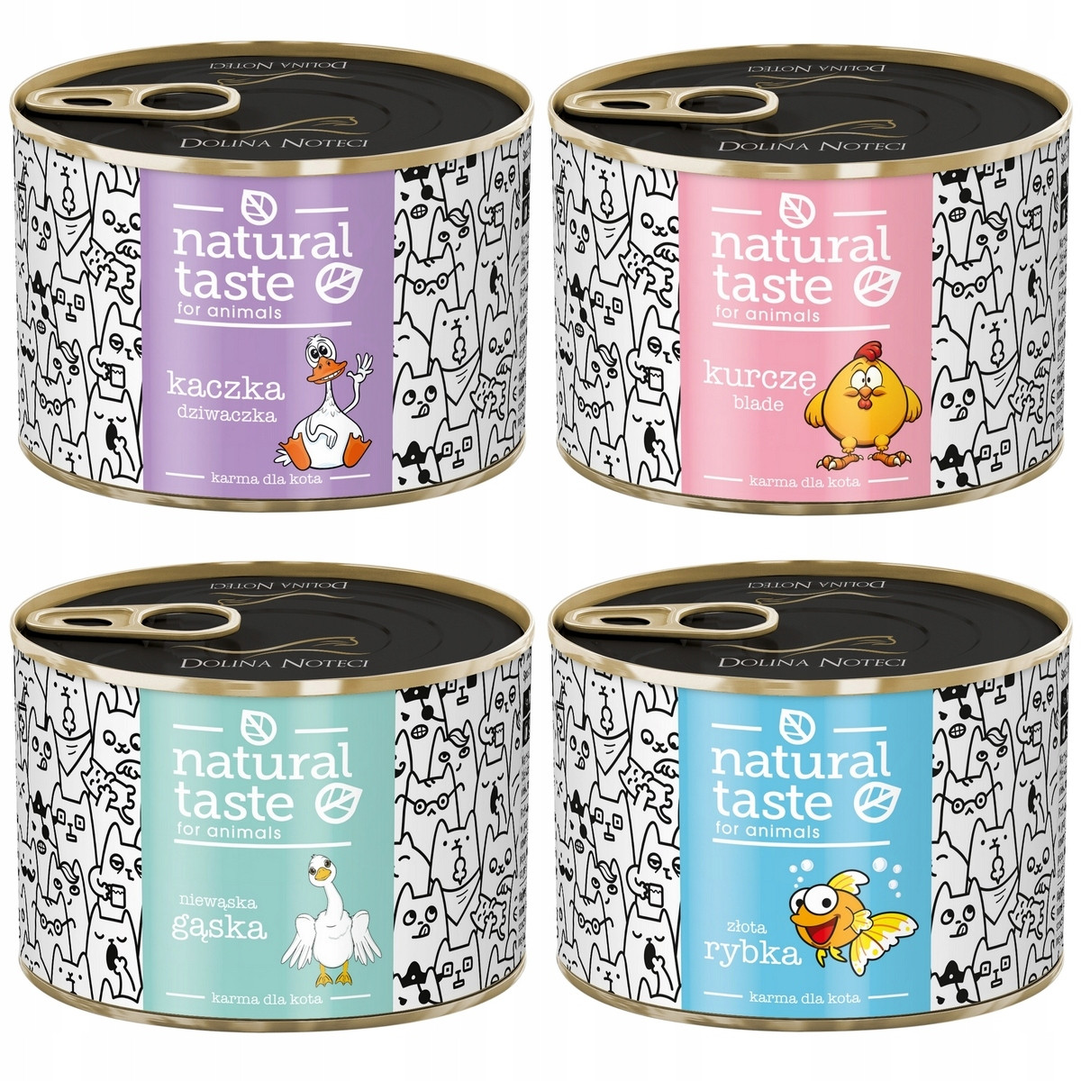 Dolina Noteci Natural Taste MIX Chutí 12X185G