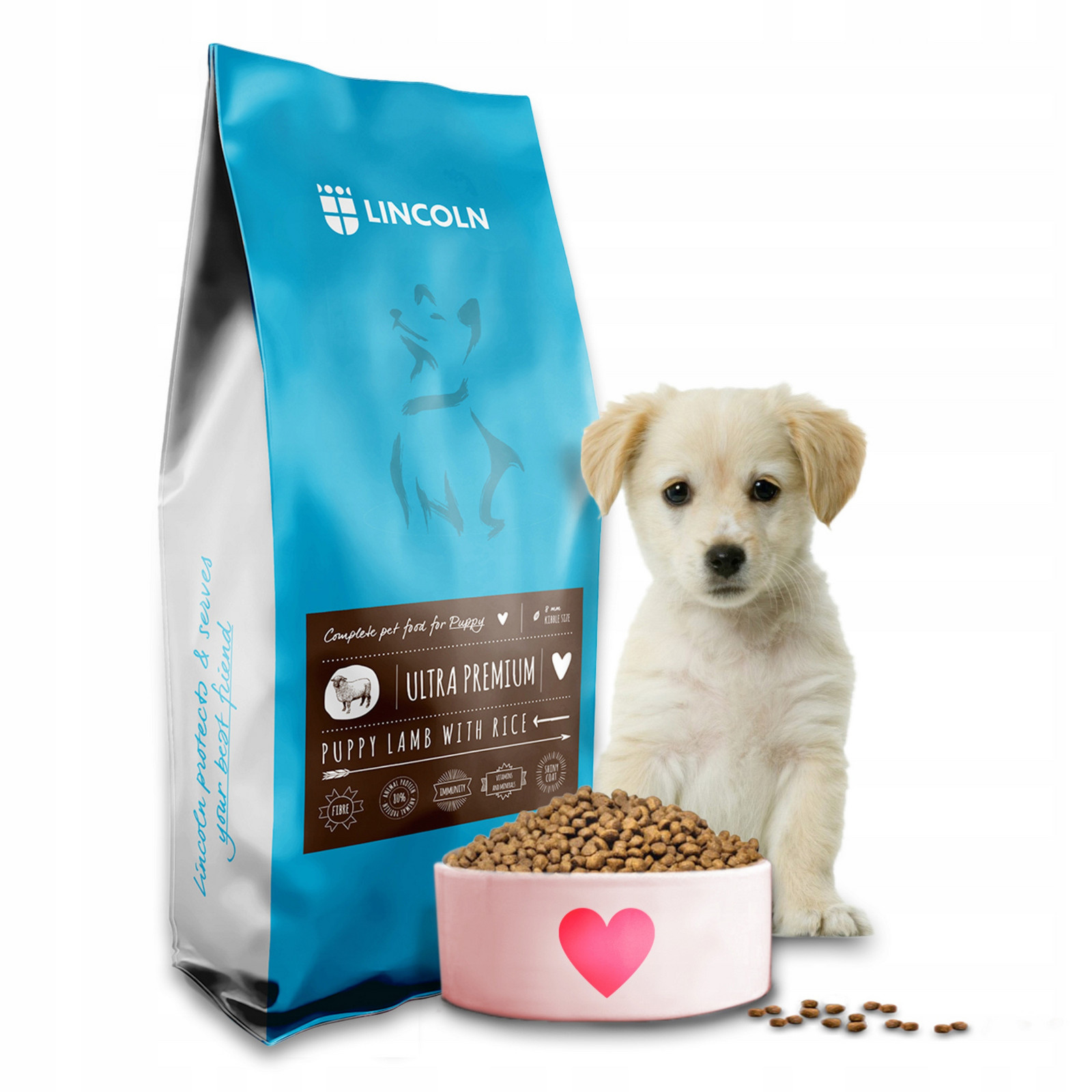 Krmivo Pro Psa Štěně Lincoln 3 Kg