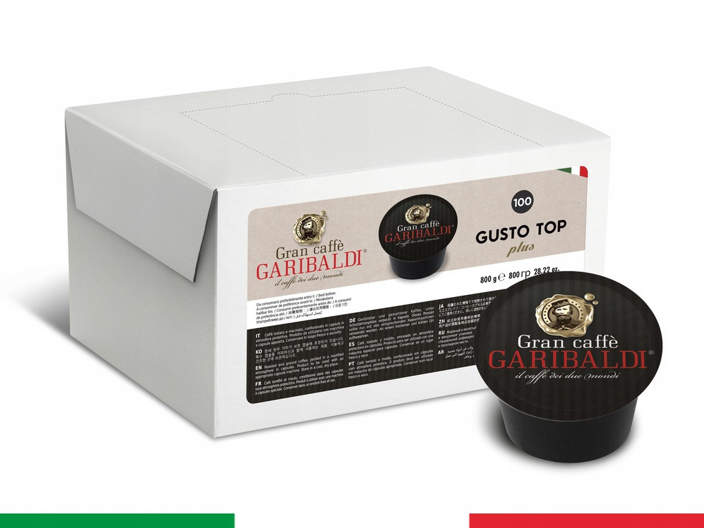 Kapsle pro Lavazza Blue Gran caffee Garibaldi Gusto Top 100 ks