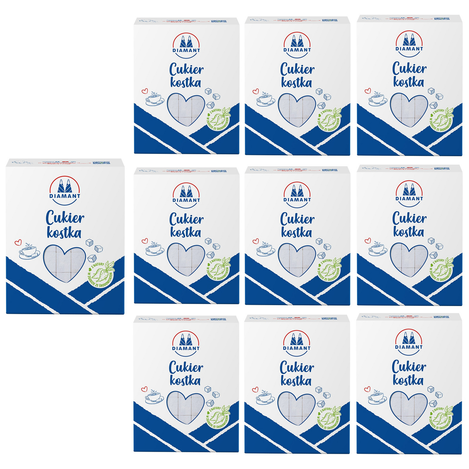Diamant Cukr kostka 500 g x 10 kusů