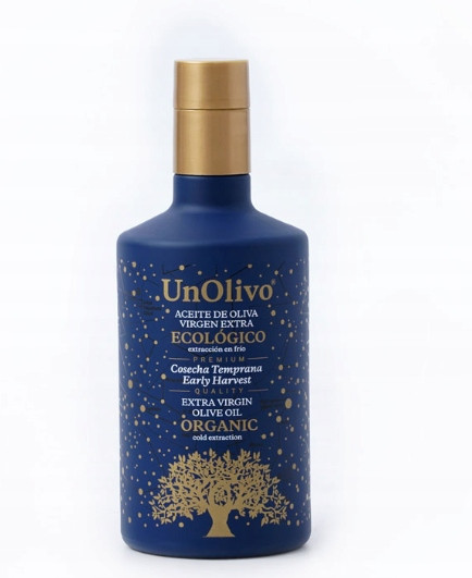 Organický Olivový Olej Constellation Odrůda Picual 500 ML modrý