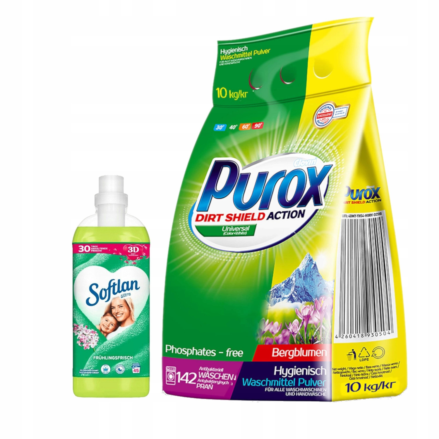 Prací prášek Purox Universal univerzální 142 praní 10kg