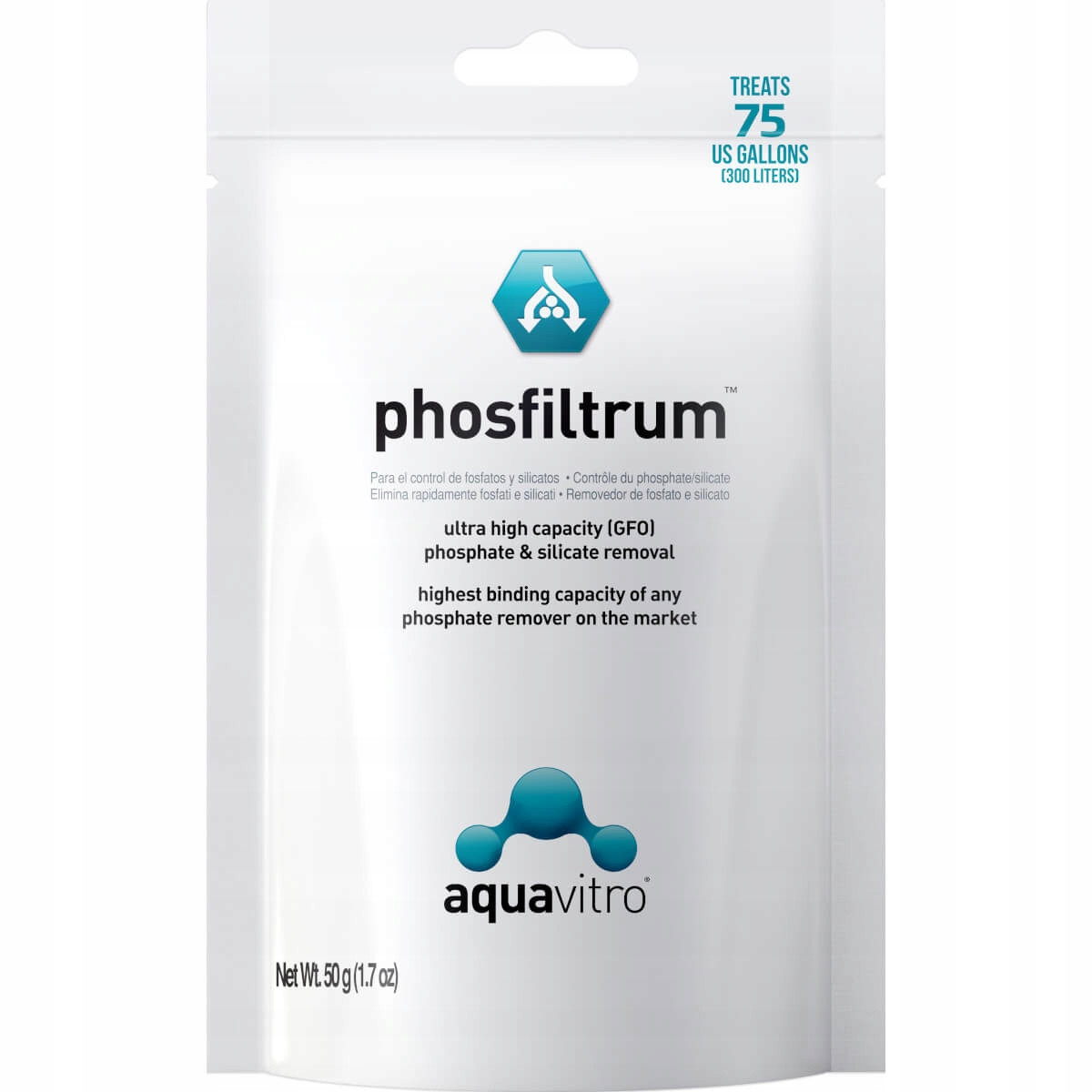 Aquavitro Phosfiltrum 50g Náplň na fosfáty