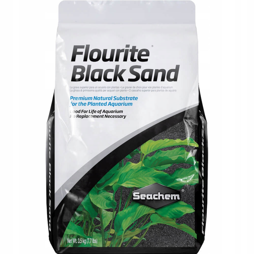 Seachem Black Sand 3,5kg Černý substrát písek