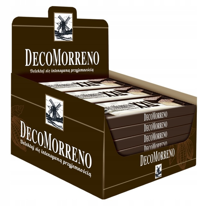 Decomorreno Oplatek se smetanovým krémem v čokoládě 50 g x 30 kusů