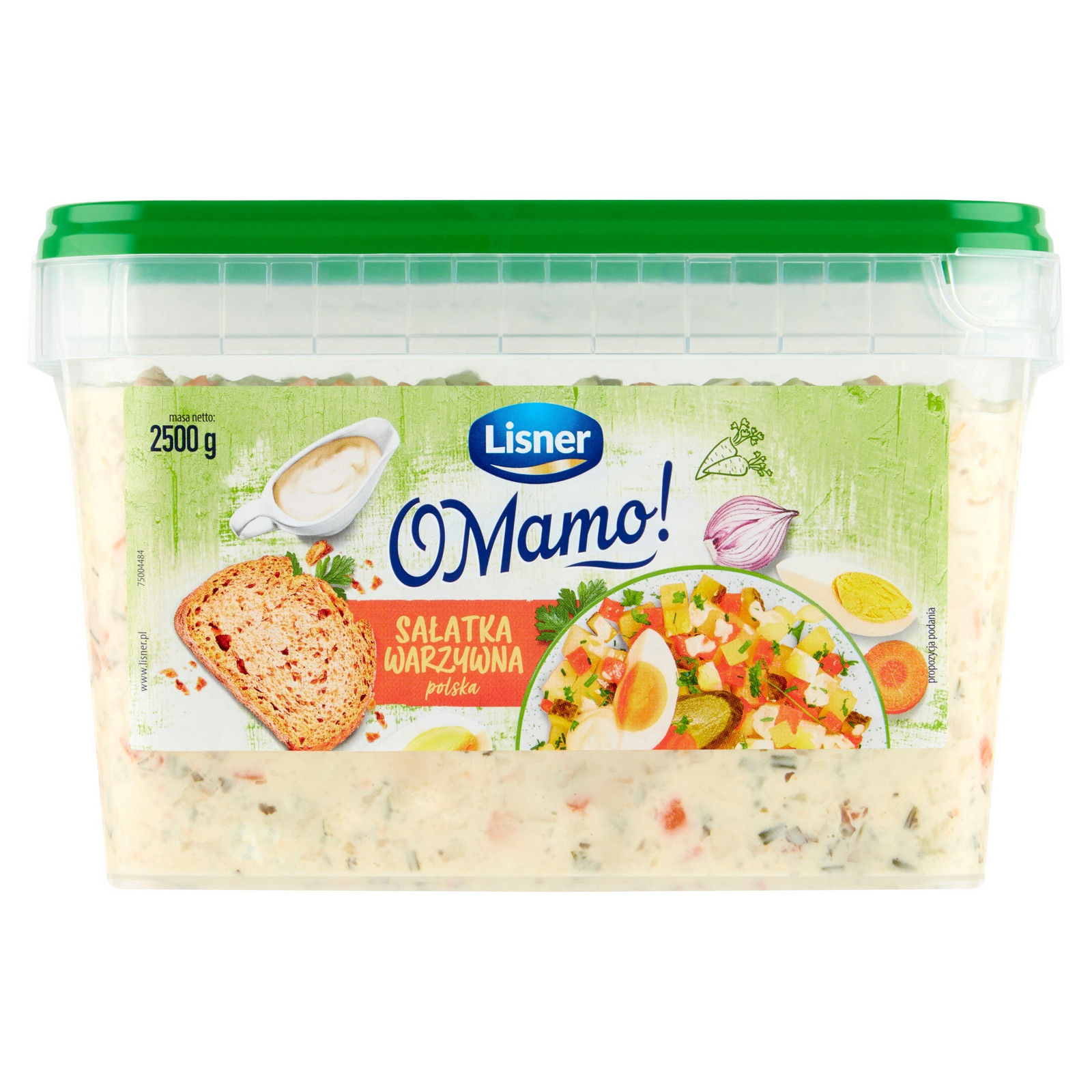 Salát polsko zeleninový Lisner 2500g Lisner 2500 g