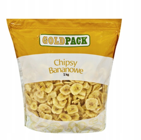 Gold Pack Chipsy banánové 1 kg