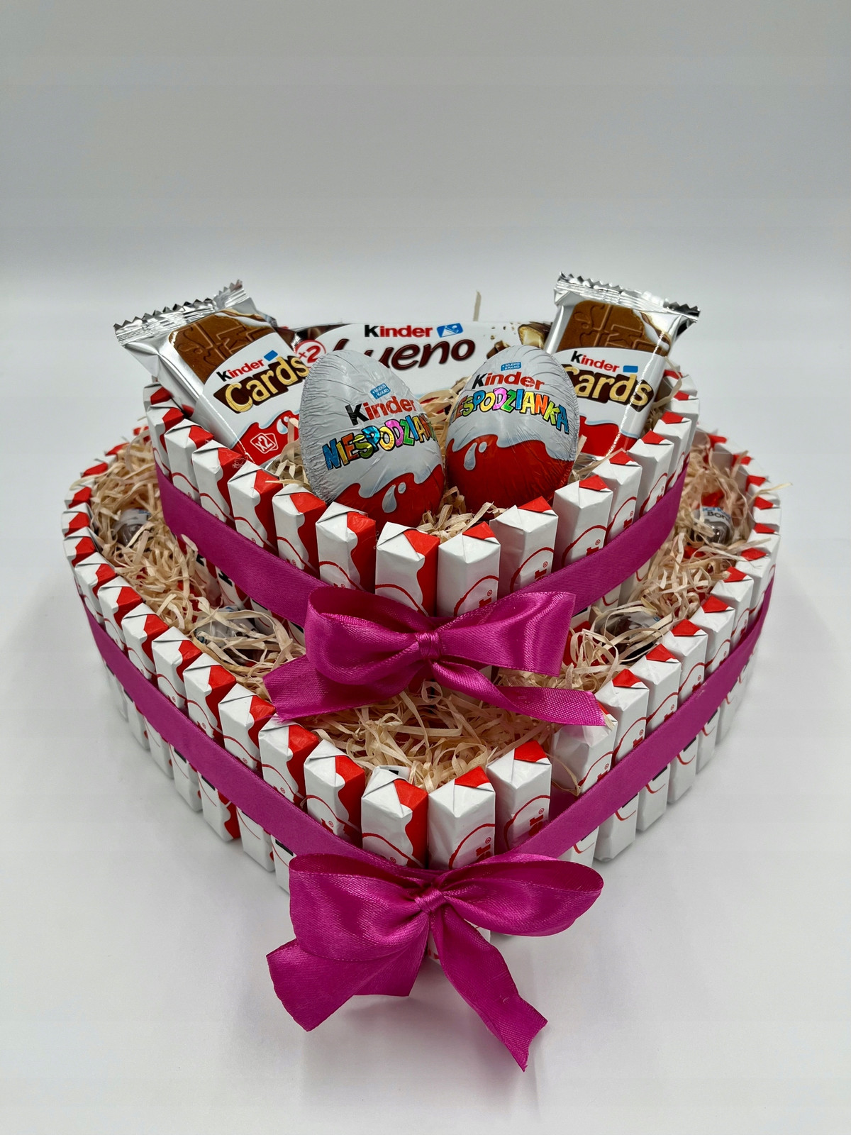 Dort Kinder 2 patrové Srdce dárek ke Dni žen Narozeniny Sada Box