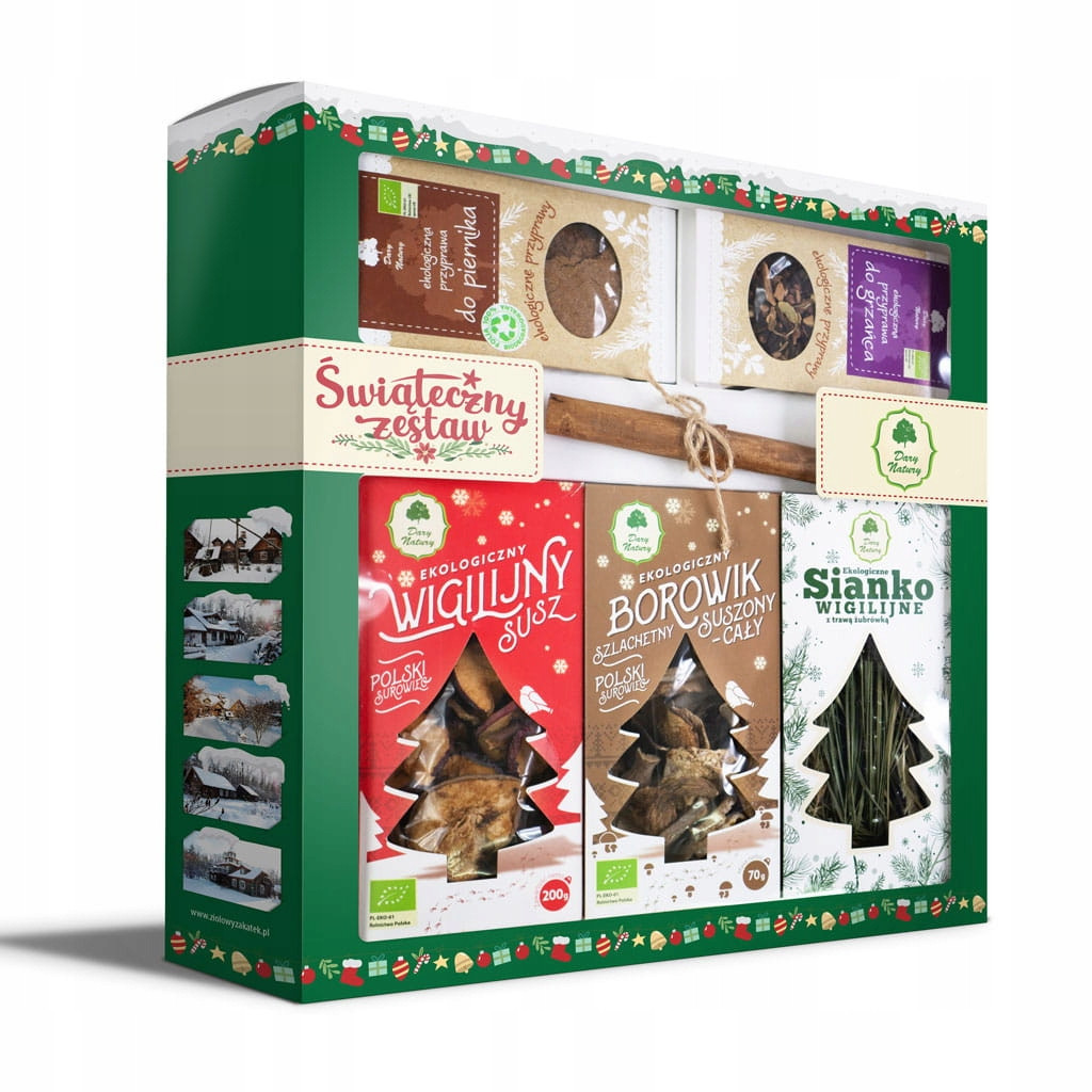 Vánoční sada s miskou Skořice Dary Natury