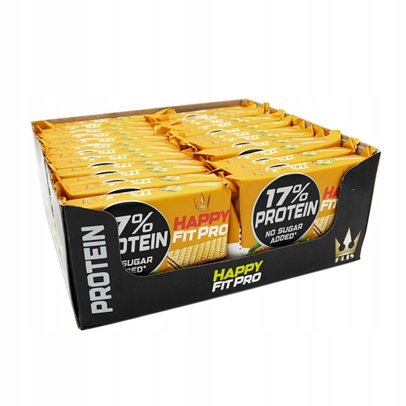 Oplatky Happy Fit Pro Oplatky bez přidaného cukru Arachidové Oplatky 24 ks