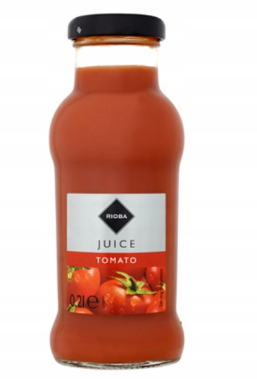 Rioba Rajčatová šťáva 24x200ml skleněná láhev