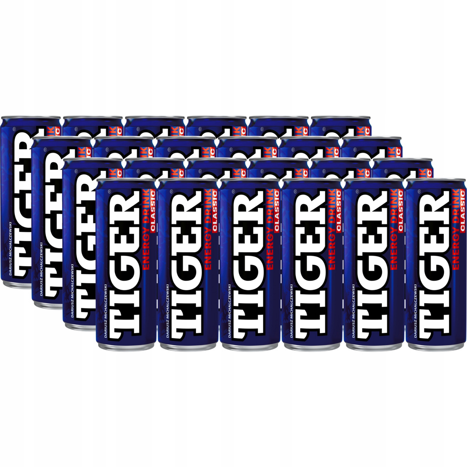 Tiger Classic Sycený energetický nápoj 250 ml x 24 kusů