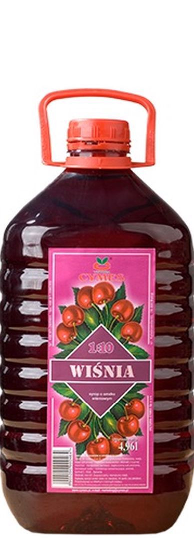 Cymes Sirup s třešňovou příchutí s přídavkem vitamínů 4,96l