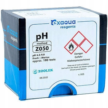 Exaqua pH 4.5-9.0 Z050 Činidla pro PRO3/PRO6