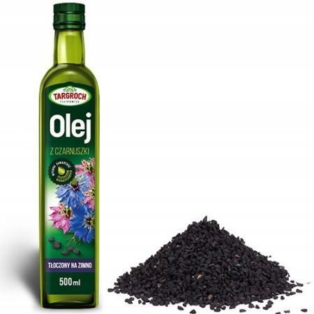 Olej z černého kmínu lisovaný za studena 500 ml Targroch