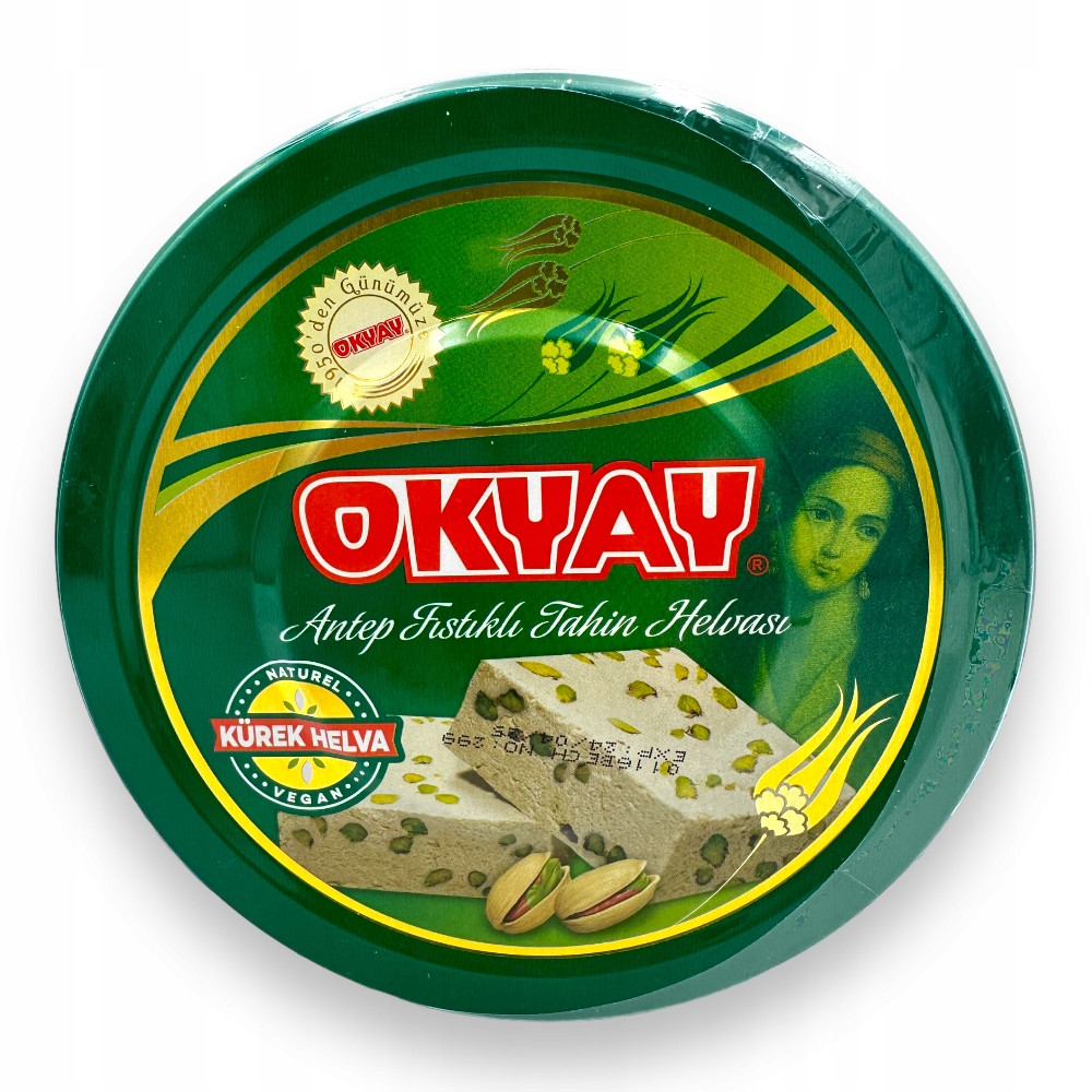 Chalva s pistáciemi Vanilková Dóza Turecká Bez glukózového sirupu 840 g