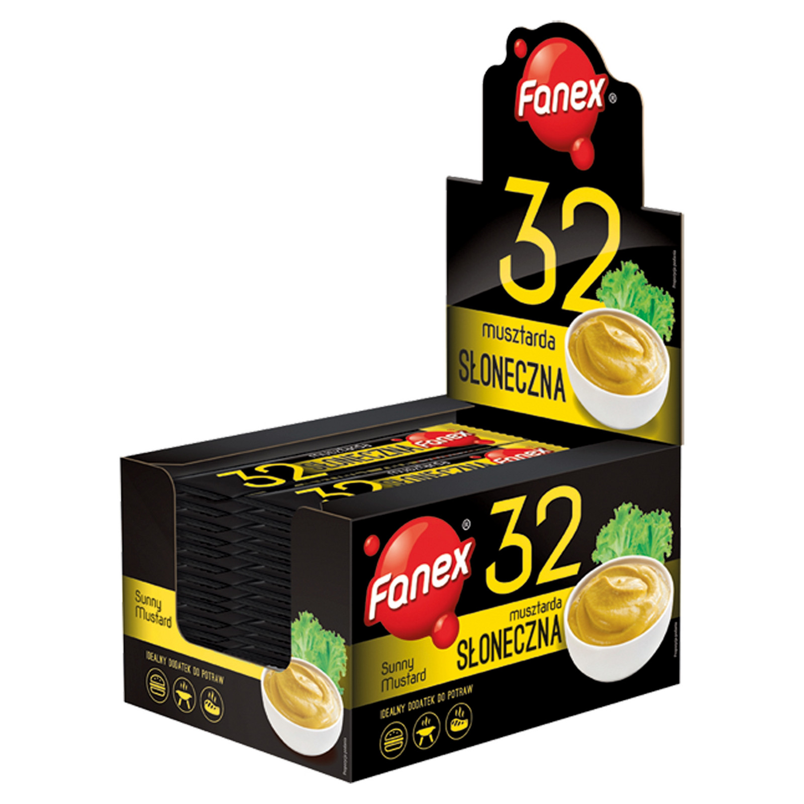 Jemná hořčice Fanex 1800 g