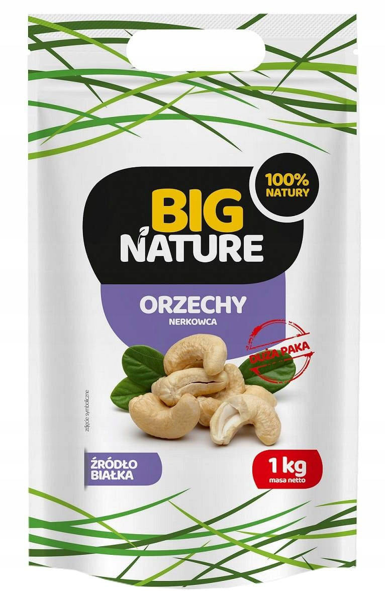 Kešu ořechy 1kg Velké Balení