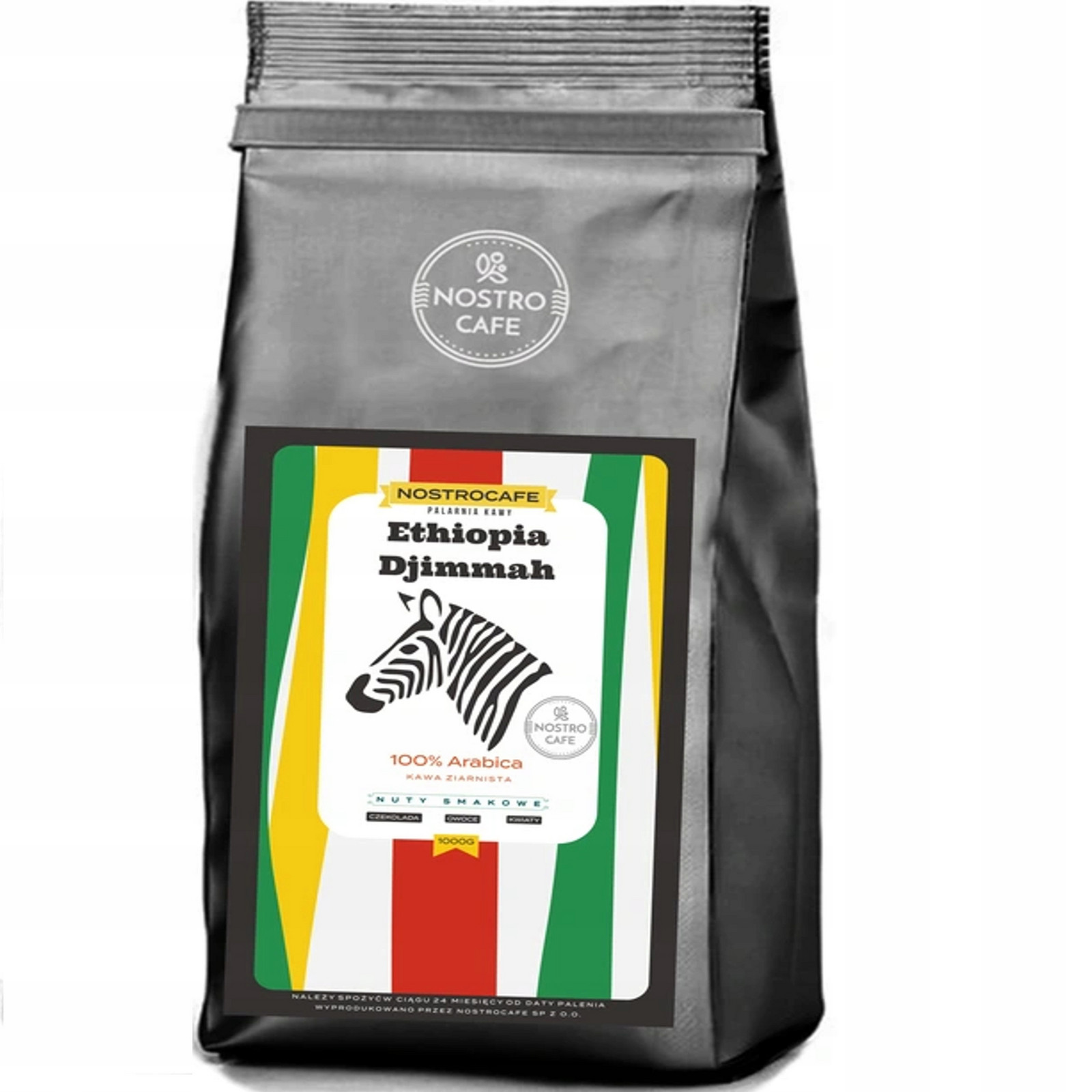 Káva Zrnková 1KG Etiopie Dijmmah Čerstvě pražená