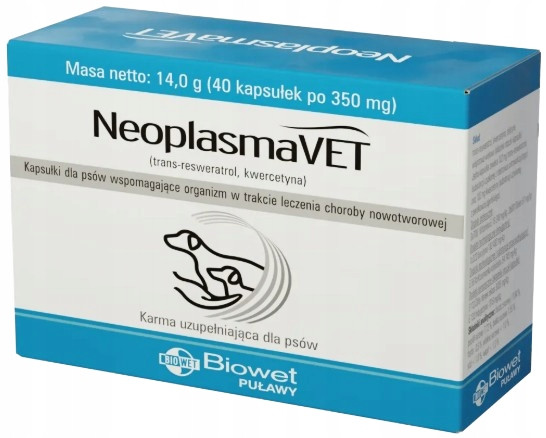 Neoplasmavet podpora pro psa Biowet 40 kapslí