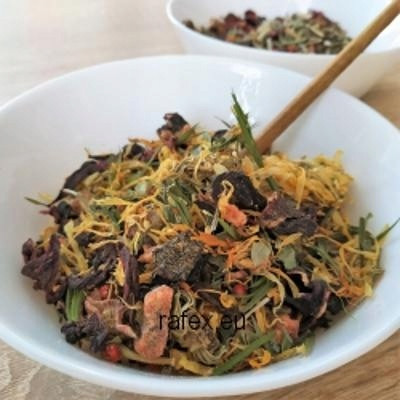 Bylinná směs Bambusové Jahody 1 kg Rafex