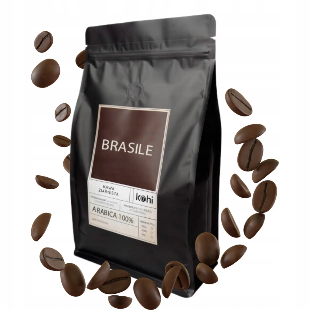 Káva Zrnková 100% Arabica Brasile