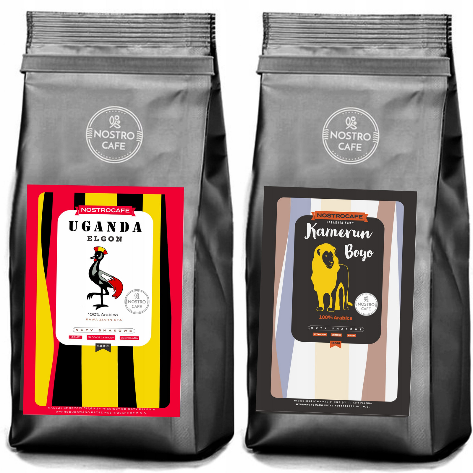 Káva Zrnková 2KG Uganda Elgon, Kamerun Boyo