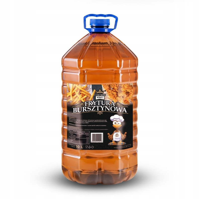 Gastronomická jantarová fritéza 10L tekutá Chicken King Vysoká Kvalita
