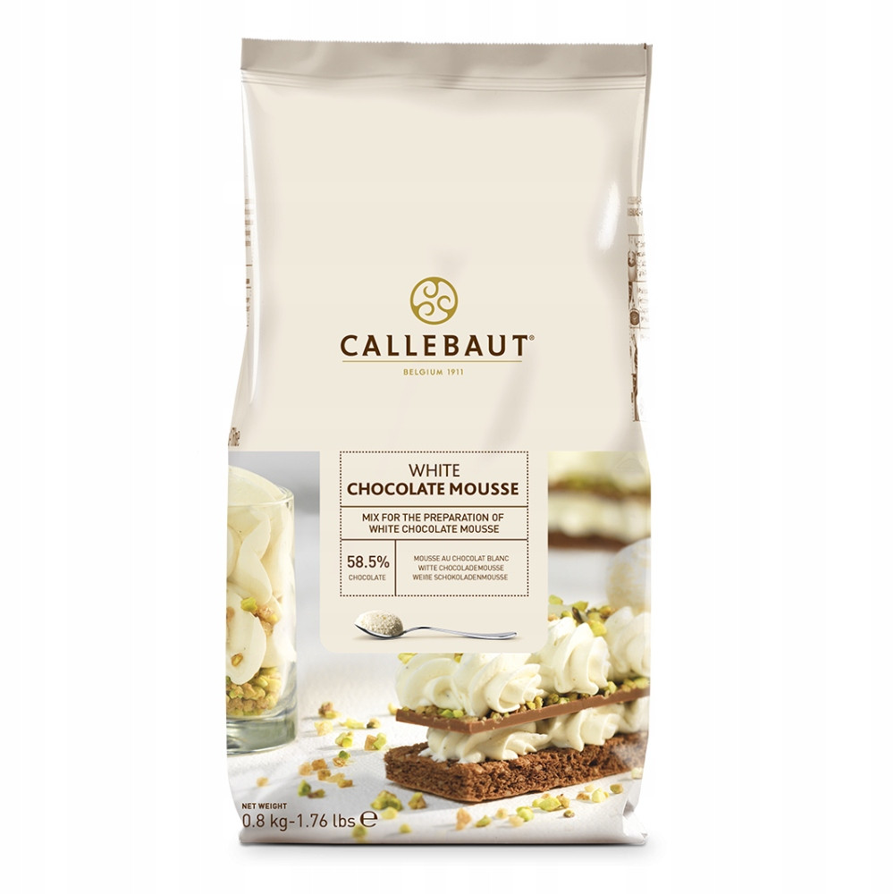 Callebaut čokoládová pěna bílá 800g